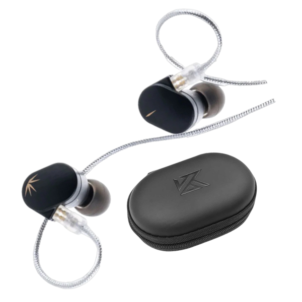 Moondrop - Chu II - In Ear Monitor Earphones with Case - Black