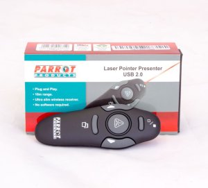Parrot Laser Pointer Presenter USB 2.0 - Red Laser