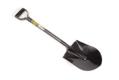 Lasher Tools - Carbon Steel Round Nose Open Socket Shovel