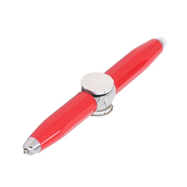 LED Stress Relief Ballpoint Pen-Red(Rotating)