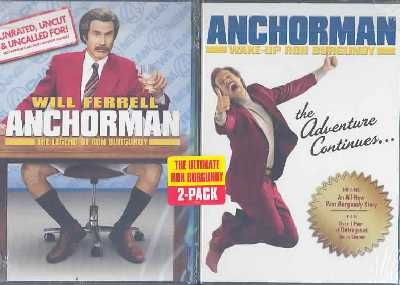 Anchorman:Legend of Ron Burgundy 2pk - (Region 1 Import DVD)