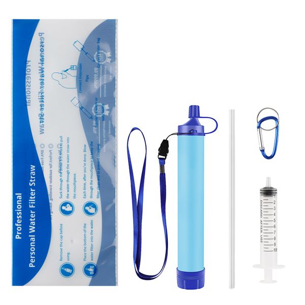 Personal Water Filter for Hiking,Camping,Travel, and Emergency Preparedness