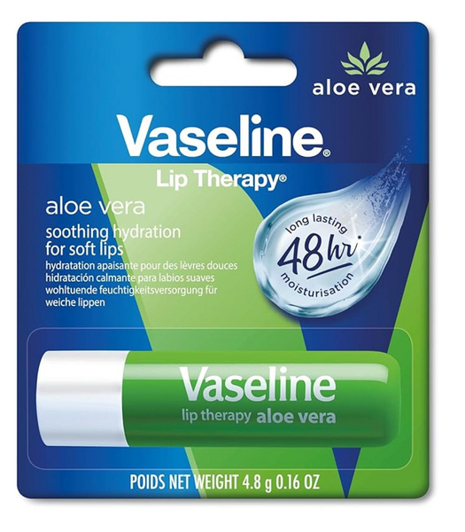 Vaseline Lip Therapy Lip Balm Aloe Care 4.8g x 24