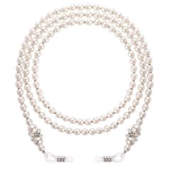 Sunglasses Chain: Pearl Beaded Glasses Holder Strap