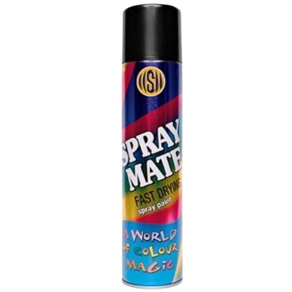 Spraymate Fast Drying Gloss Black 250 ml