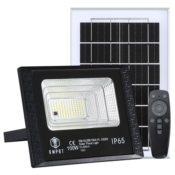 Flood Lights for Outdoor LED Solar Lights Remote Control &amp; waterproof -100w