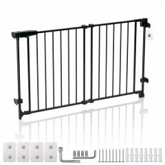 Topika Baby Gate for Stairs, 75-110cm Adjustable Safety Gate
