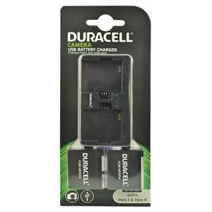 Duracell GoPro Hero 4 Dual Charger + 2 H4 Batteries