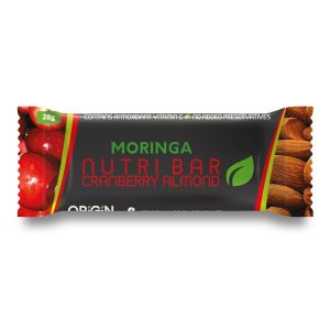 Origin Organics - Moringa Cranberry Almond Health Nutribar (24 bars)