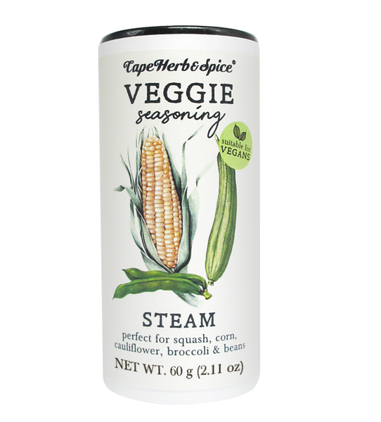 Cape Herb &amp; Spice - Veggie Seasoning - Steam 6 x 60g