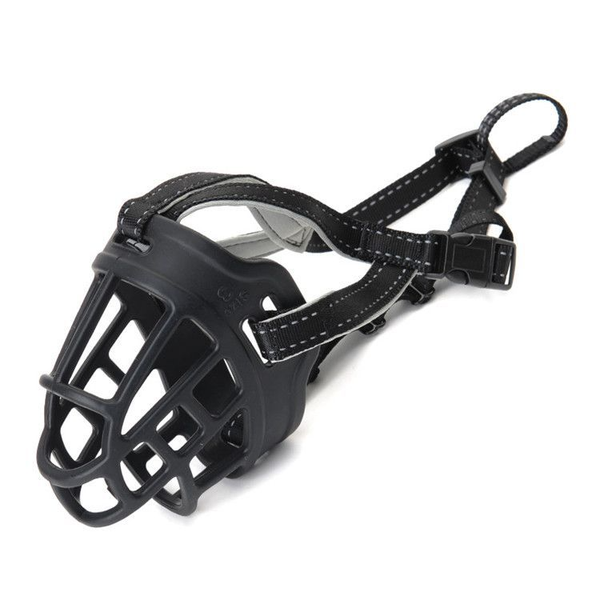 YS-Dog Mouth Cover, Adjustable Anti-bite