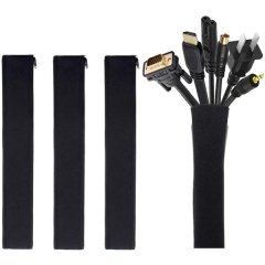 Killer Deals Home Office Electronic Cable Management Sleeve Organiser 4 Set
