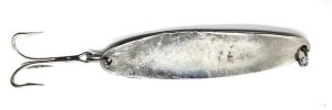 Fishing Buddy 182g Broad "S" Chrome Spoon - Fishing Lure