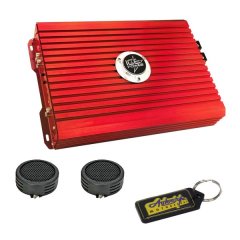 Ice power 8500watts 4 Channel Car Amplifier &amp; Evo Tweeters &amp; Gel Key Holder