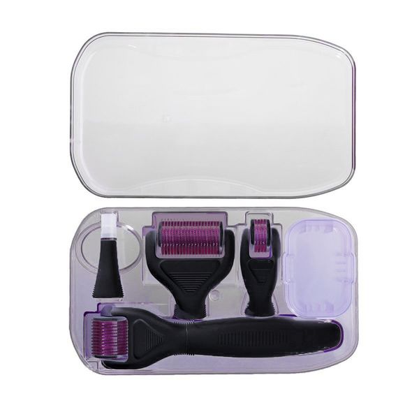 5 in 1 Titanium Derma Roller Kit- Black