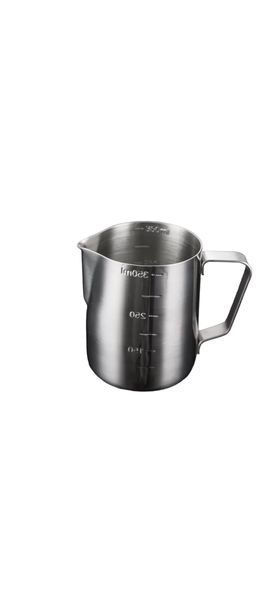 Milk Frothing Jug Stainless Steel 350ml With Measurement Markers