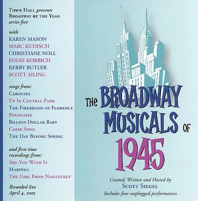 Original Cast - Broadway Musicals Of 1945 (ocr) (CD)