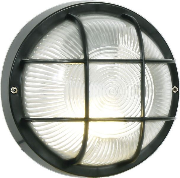 Bright Star Lighting - Outdoor Round PVC Bulkhead - Black