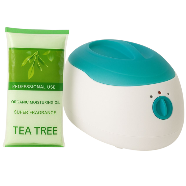 Paraffin Wax Warmer, with Tea Tree Paraffin Wax (453g) for Hands &amp; Feet