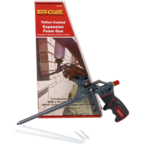 Tork Craft Polyurethane Foam Gun Nickel Plated
