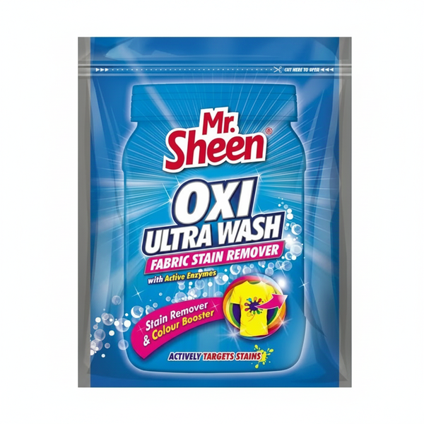 Mr Sheen Fabric Stain Remover Oxi Ultra Wash 250g Powder