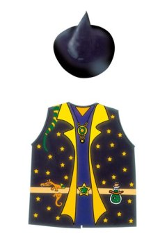 Halloween Witch - Role Play Costume For Kids -Pretend, Dress Up Outfit