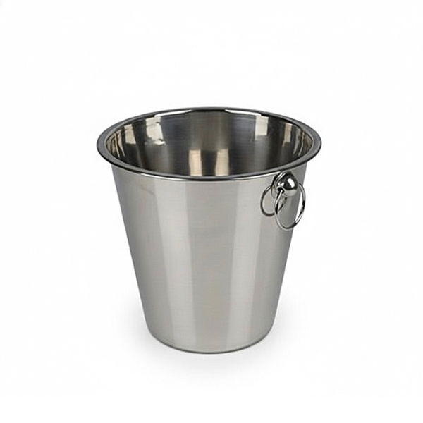 Silver Stainless steel Beverage Ice Bucket - 4.5L