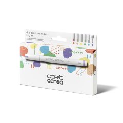 Copic acrea Paint Markers - 6pc Light Set