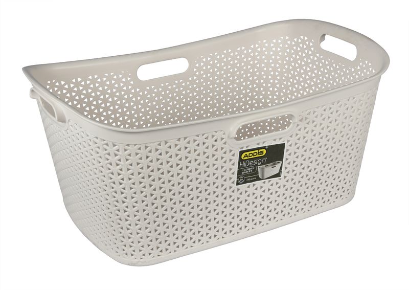 Addis - Hi Design Laundy Basket - Beige