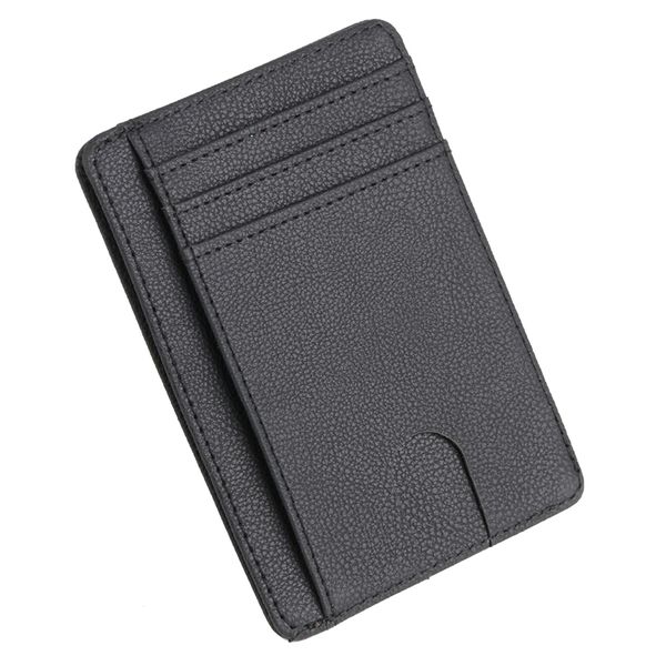 Killer Deals Vegan Leather Minimalist Wallet with RFID Card Protection