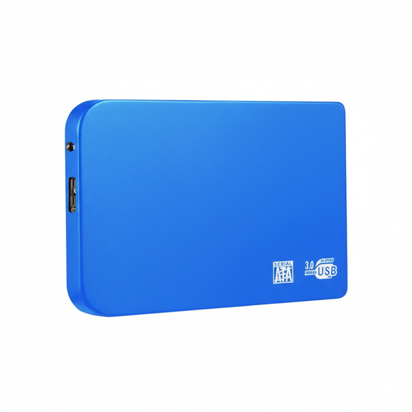 1TB External Hard Drive - USB 3.0 Portable HDD for PC &amp; Laptop - Blue