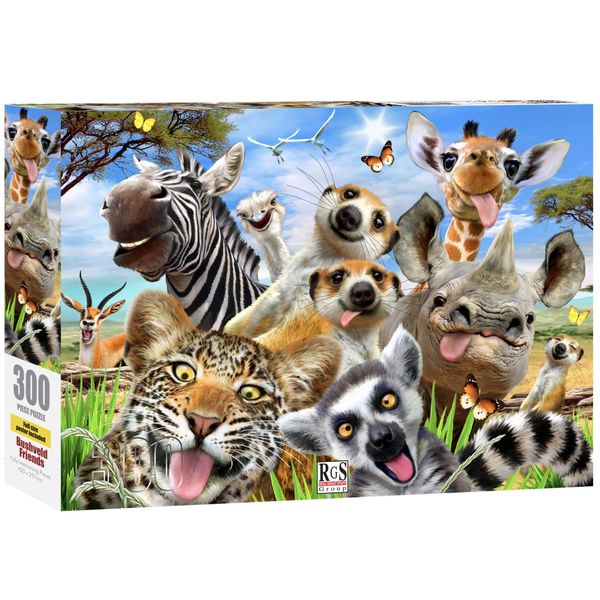 RGS Group Bushveld Friends 300 Piece Jigsaw Puzzle