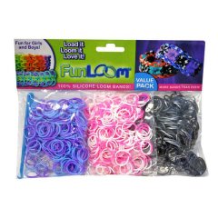 Fun Loom Refill Pack Mix Colors - 900 Pieces