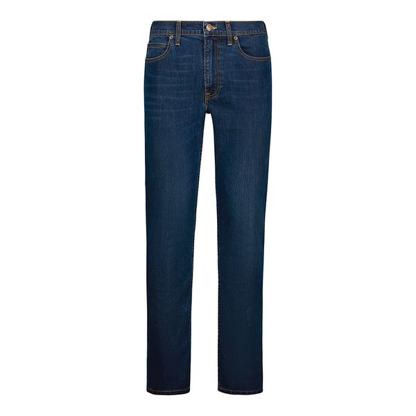 Lee - Mens Detroit Dark Blue Green Stretch Jeans