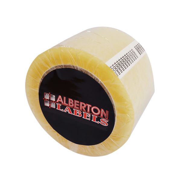 Alberton Labels - 100m Extra Wide Clear Tape (Clear Tape) x 72mm - 1 Pack