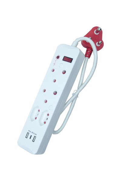 Condere 4-Way Surge Protector Power Strip with USB A+C Ports