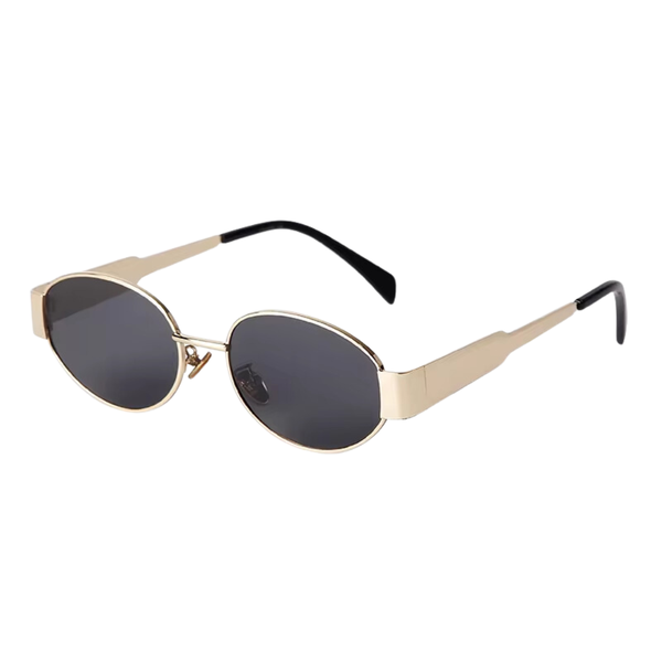 Kandy Rose Retro Oval Sunglasses