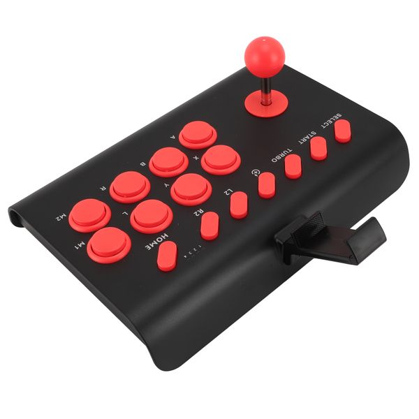 Fighting Controller Wireless Turbo Macro Compatible IOS Android Black