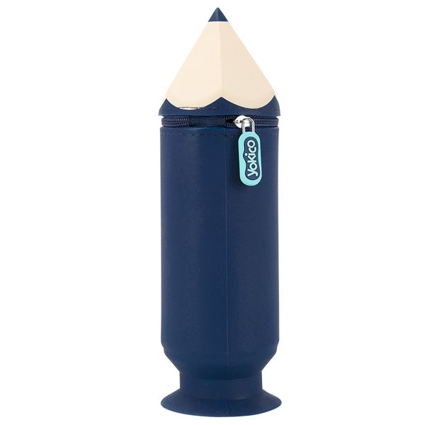 Yokico Blue Pencil Silicone Pencil Case