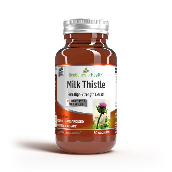 10000mg Milk Thistle| 80% Silymarin| Liver Support