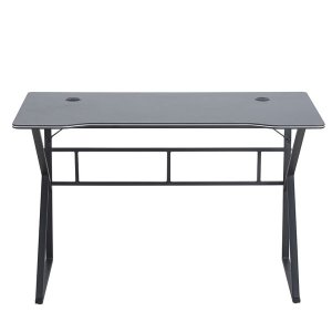 Desk, gaming desk, office desk, with two power outlet holes