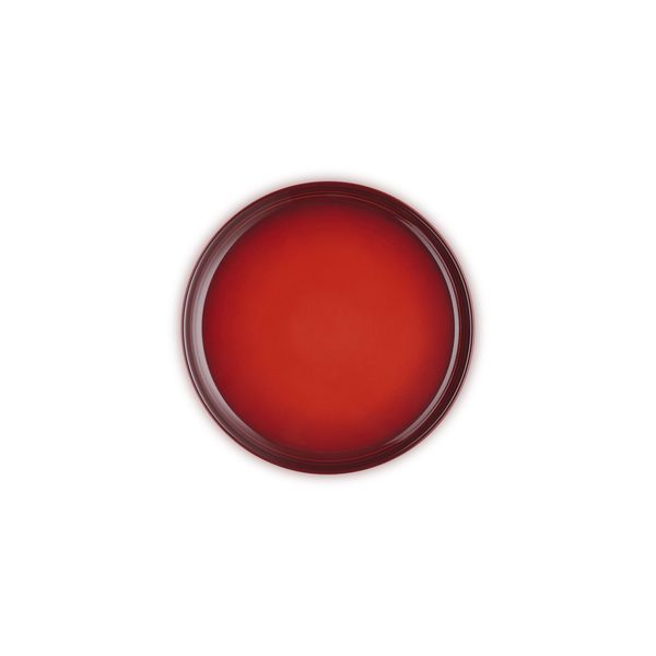 Le Creuset Stoneware Coupe Salad Plate 22cm - Cerise