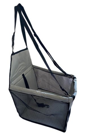 Portable Pet Car Seat (Grey)