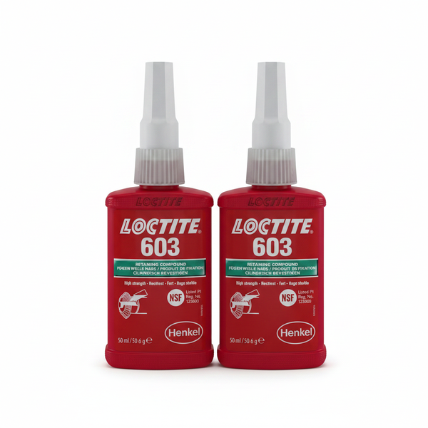 Loctite Hi-Strength Oil Tolerant Retaining Compound 50g - 2 Pack