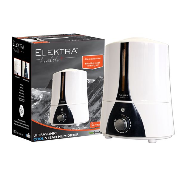 Elektra - 5 Litre Ultrasonic Cool Steam Humidifier
