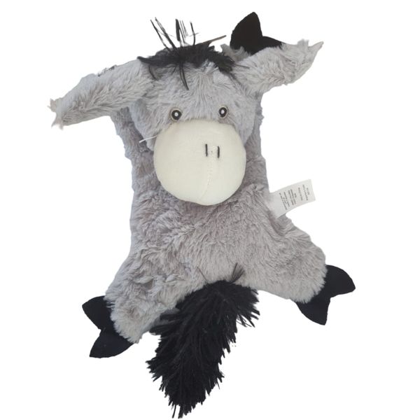 Durable Plush with 2 Squeaky Sounds-Chew Toy for Puppies-Dogs-Donkey