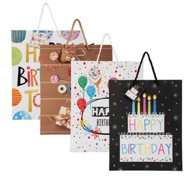 SD Homeware - Gift Bags x 4 Pack