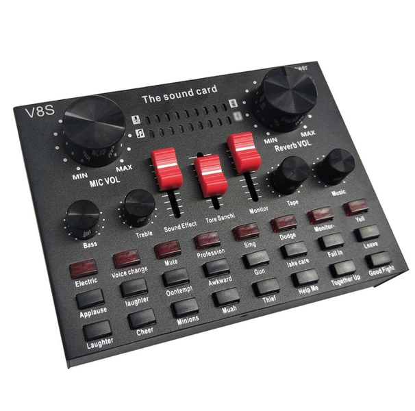 V8S Live Streaming Sound Adapter