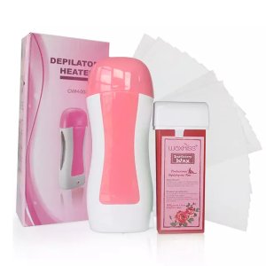 Wax Heater KIT - Inc Wax Heater, 100ml Wax Cartridge and 100 Strips