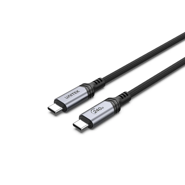 UNITEK USB-C Power Fast Charging 3.1 48V/5A, 240W. 2M Cable